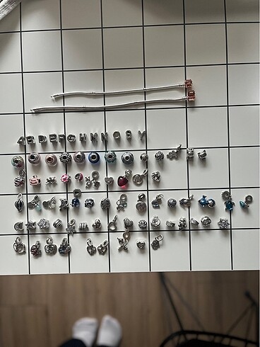 Gümüş charm