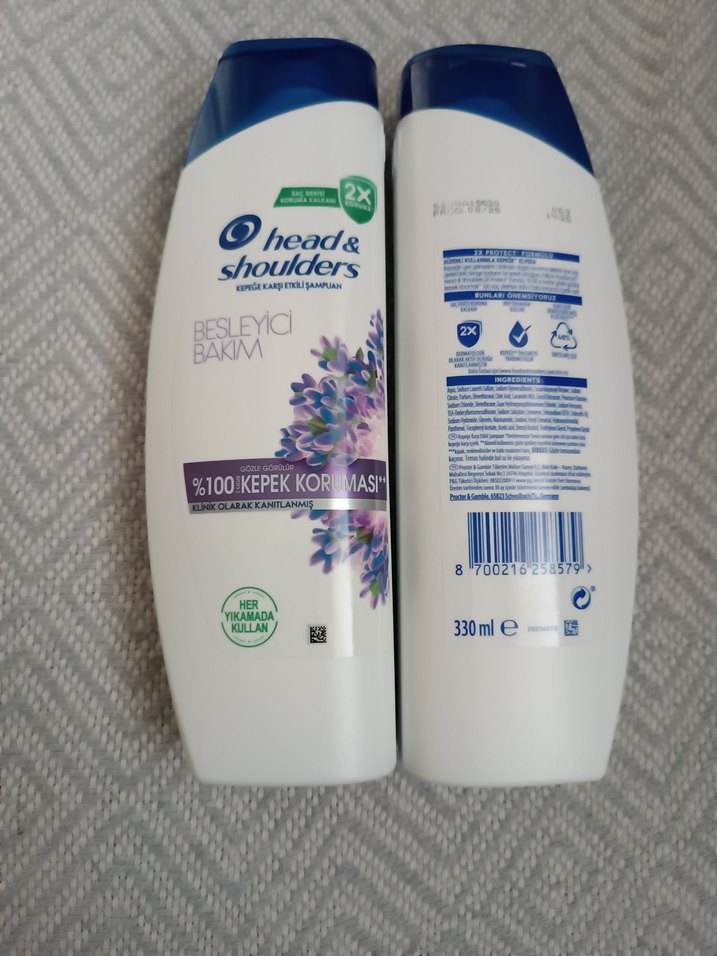 Head & Shoulders Besleyici Bakım Şampuanı 2'li - Görsel 3