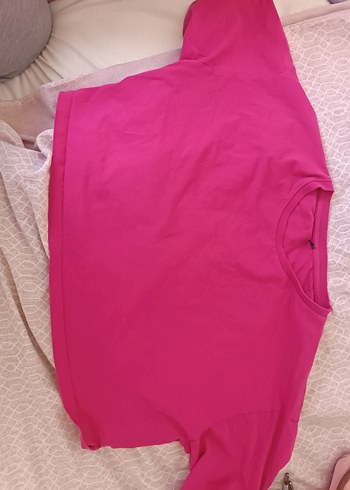 Pembe Basic Kısa Kollu, Salaş crop