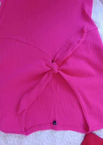 Trendyol & Milla Pembe Straplez Triko body