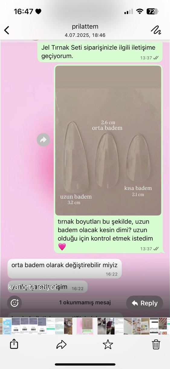 inci takma tırnak - Görsel 4