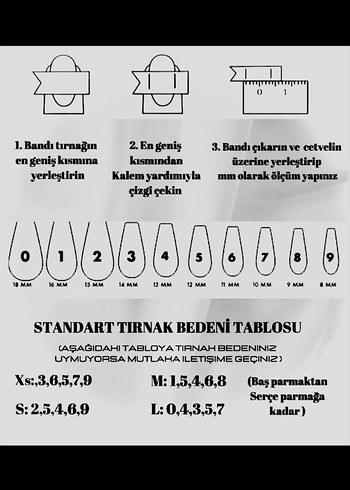 protez jel takma tırnak seti - Görsel 3
