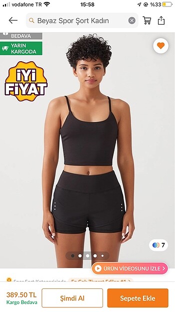 Diğer xs kadın spor şort