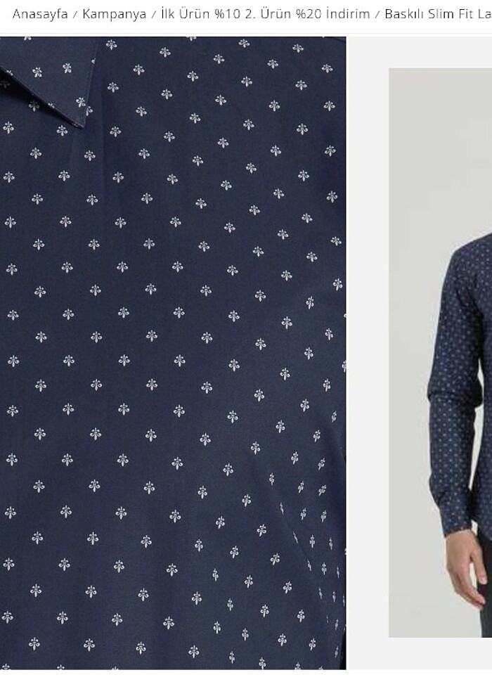 HatemSaykı Puantiyeli  Gömlek - Görsel 2