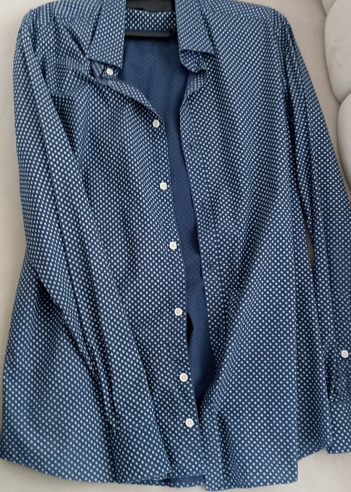 HatemSaykı Puantiyeli  Gömlek - Görsel 5