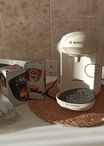 BOSCH Beyaz TASSIMO Kahve Makinesi