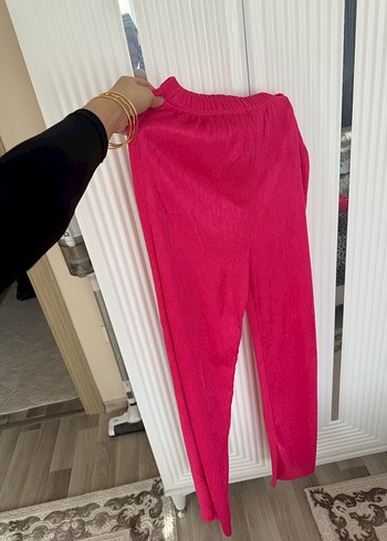 Pembe Gömlek pantolon ikili takım - Görsel 3