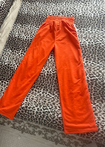 Turuncu Kadın Rahat Kesim Eşofman Altı - Görsel 2