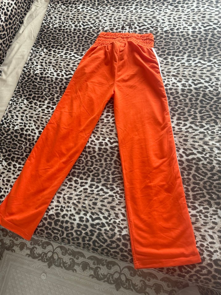 Turuncu Kadın Rahat Kesim Eşofman Altı - Görsel 2