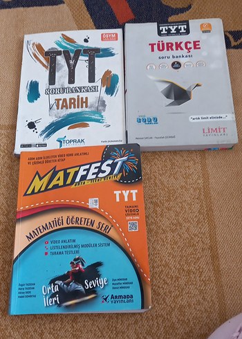 TYT Tarih, Türkçe ve Matematik Soru Bankaları