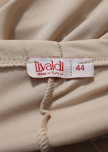 Diğer Bej renkli, lastikli pantolon içliği