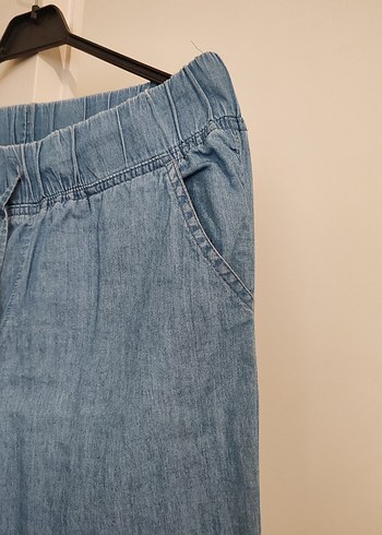 Lcw Kadın, Mavi, Denim, lastikli Pantolon - Görsel 6