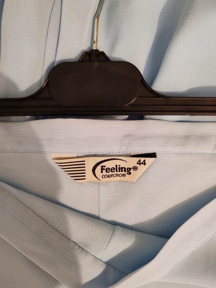 Açık Mavi Salaş Astarlı Kadın Pantolon - Görsel 4