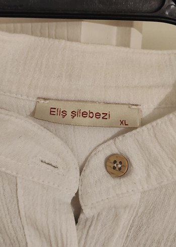 Düğmeli Beyaz Şilebezi Gömlek - Görsel 8