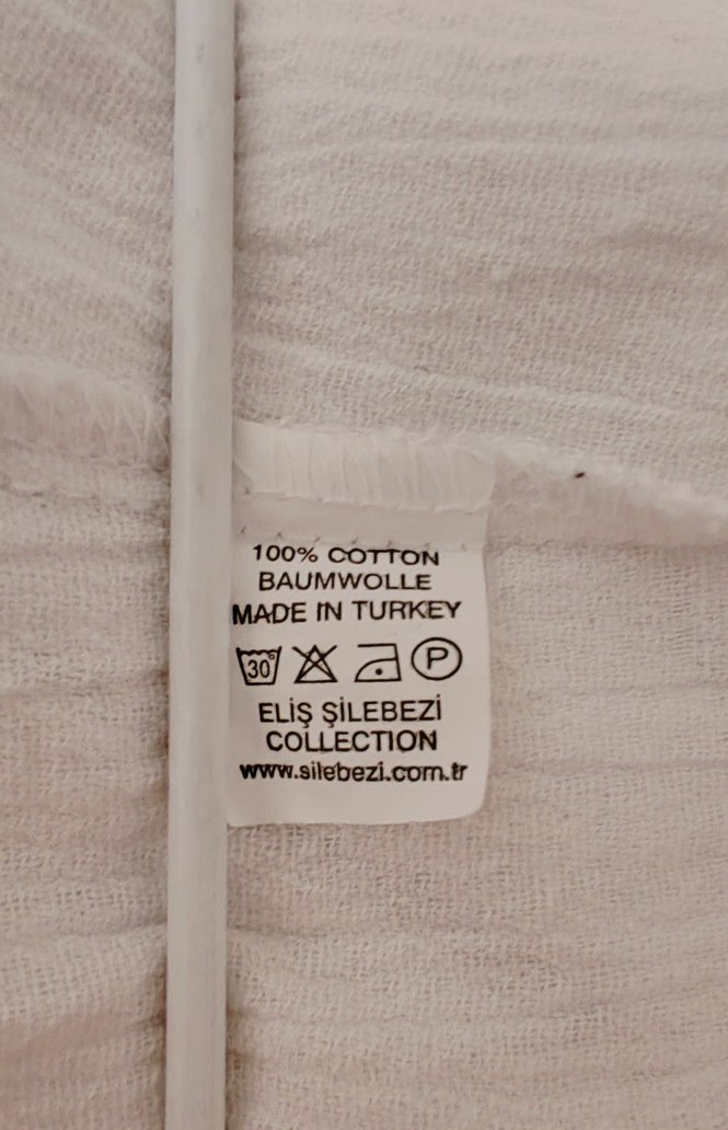 Düğmeli Beyaz Şilebezi Gömlek - Görsel 5