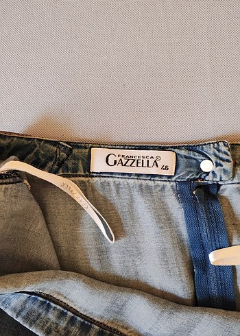 Mavi Denim Maxi Evaze Uzun Etek - Görsel 5