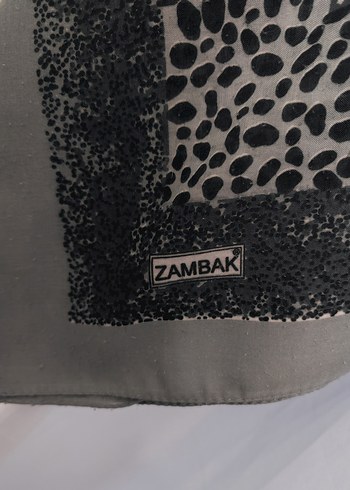 Bohem Gri Kadın Şal - Görsel 5