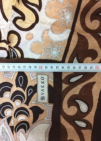 Desenli Vakko Eşarp - Görsel 7