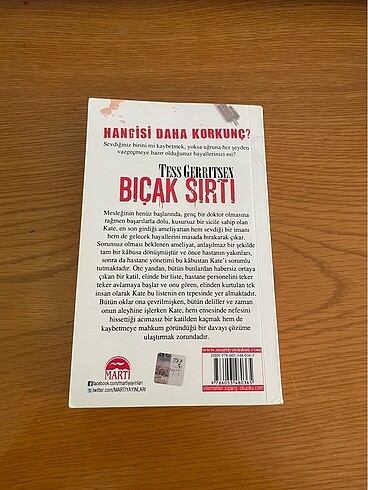  Bıçak Sırtı - Tess Gerrıtsen