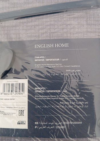 English Home PVC masa örtüsü - Görsel 4