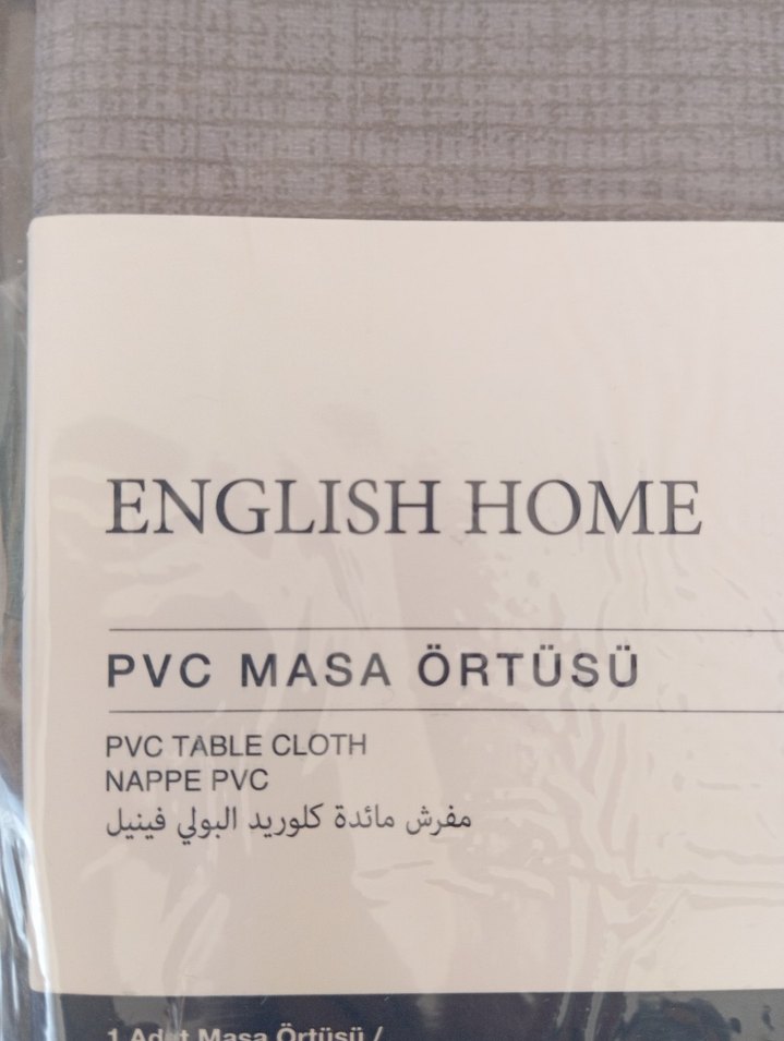 English Home PVC masa örtüsü - Görsel 2
