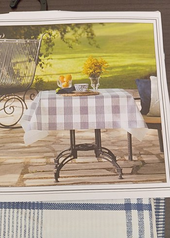 Madame  Coco PVC Masa Örtüsü - Görsel 3
