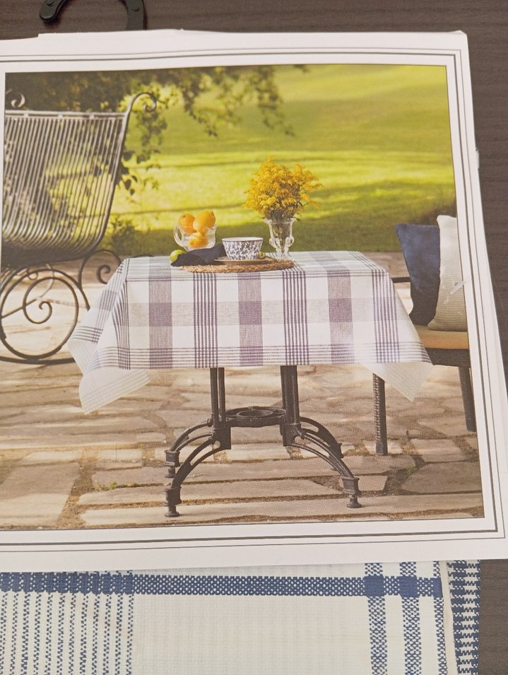 Madame  Coco PVC Masa Örtüsü - Görsel 3