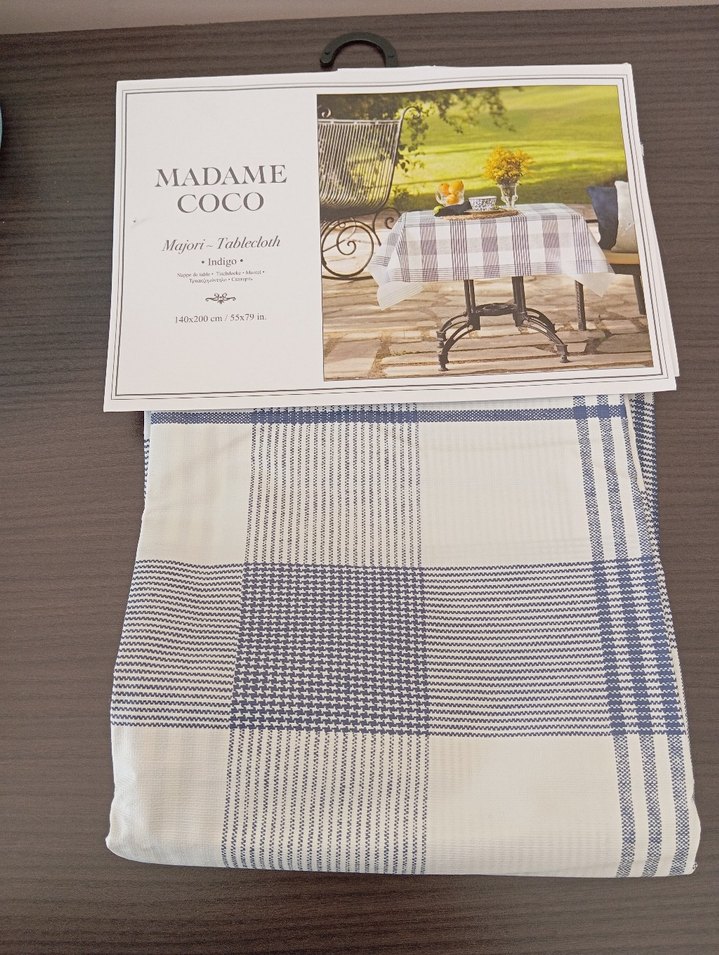 Madame  Coco PVC Masa Örtüsü - Görsel 2