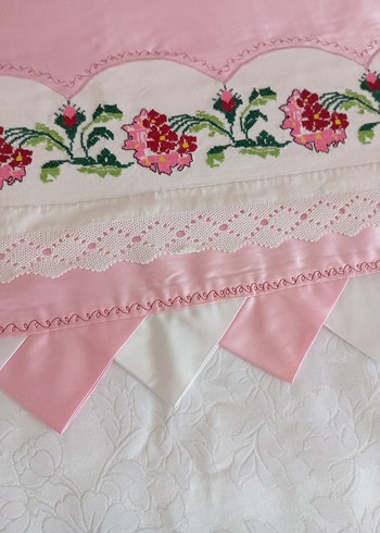 Nakışlı Yatak Örtüsü - Görsel 4