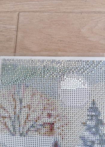 Kış Temalı Çok Renkli Elmas mozaik Puzzle - Görsel 2