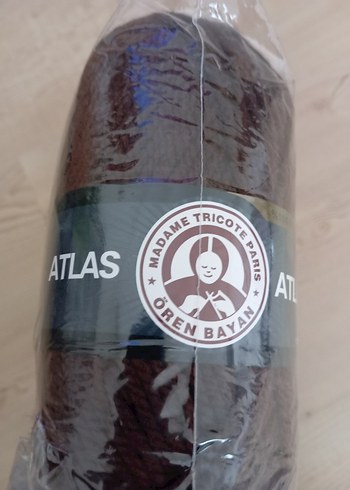 Kahverengi örgü ipi - Görsel 3