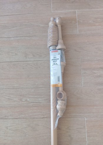 Bej Ahşap perde askısı - Görsel 4