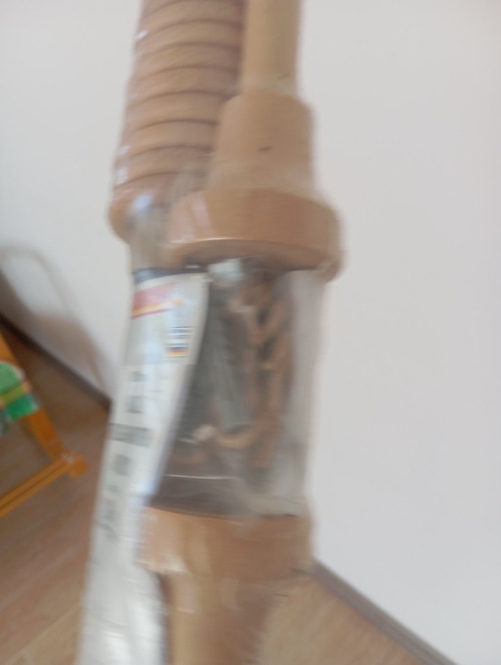 Bej Ahşap perde askısı - Görsel 5