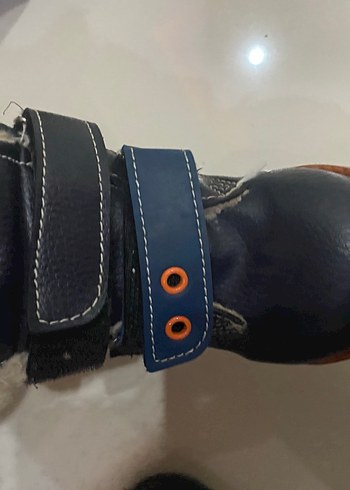 Tokalı Lacivert Biker Erkek Çocuk Bot - Görsel 2