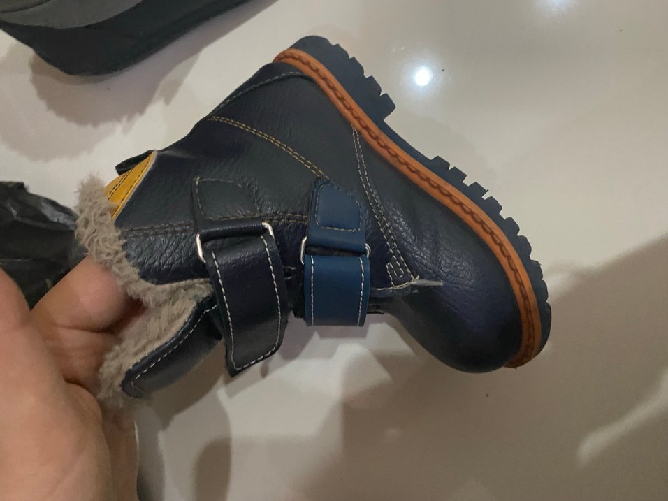 Tokalı Lacivert Biker Erkek Çocuk Bot - Görsel 3