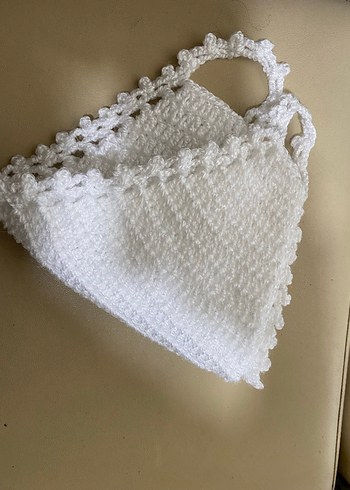 Beyaz Örgü lif - Görsel 2