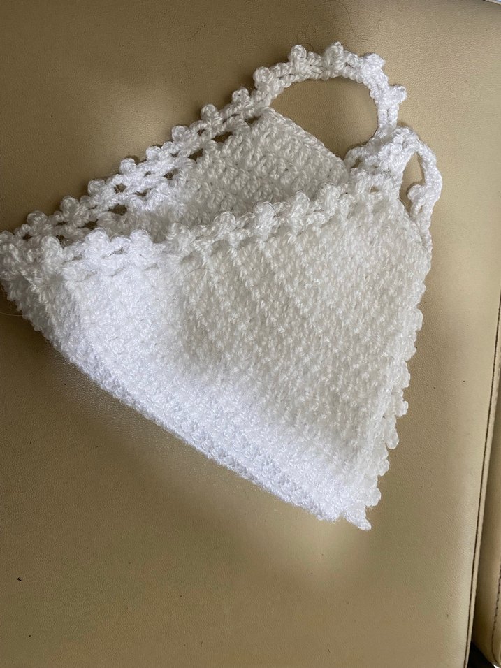 Beyaz Örgü lif - Görsel 2