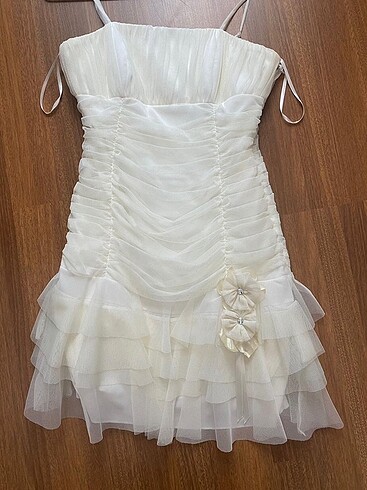 Krem elbise #düğün #nişan #nikah #after