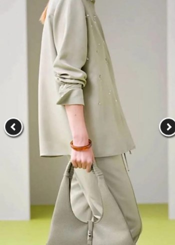 İPEKYOL Yeşil Kadın Uzun Kollu Takım Elbise.YENİ - Görsel 3