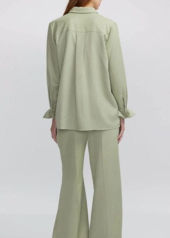 İPEKYOL Yeşil Kadın Uzun Kollu Takım Elbise.YENİ - Görsel 2