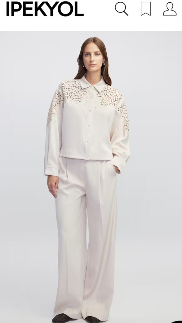 İPEKYOL BAYAN 2'Lİ TAKIM.42 BEDEN.YENİ ETİKETLİ krem renk - Görsel 3