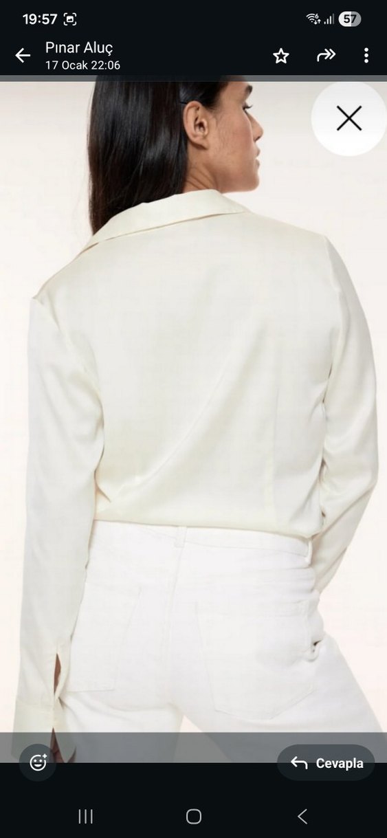 H&M BAYAN GÖMLEK.42 BEDEN  - Görsel 3