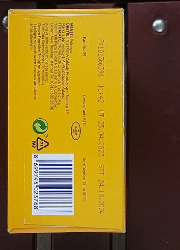  Beden sarı Renk Bebelac mama 2 