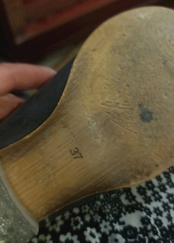 Kadın Mavi Deri Topuklu Çizme - Görsel 3