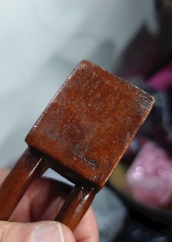 Afrika ahsap figür 41 cm - Görsel 7