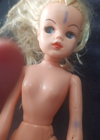 VİNTAGE OYUNCAK BEBEK SİNDY DOLL - Görsel 3