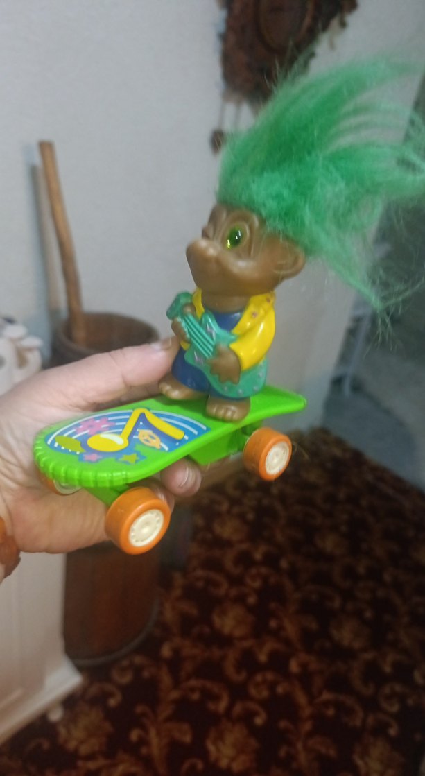 90lar Russ Skateboard Troll Bebek Çok Nadir Koleksiyonluk - Görsel 4