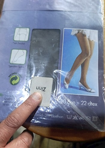 gri külotlu çorap - Görsel 2