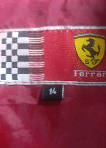 Ferrari marka deri mont - Görsel 4