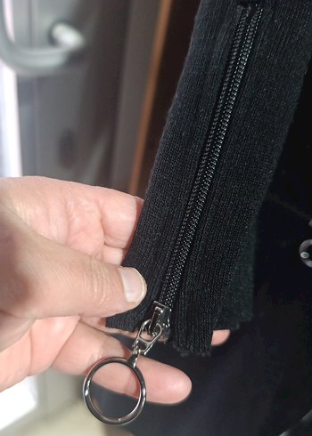 kapsonlu yün pardüsü - Görsel 5